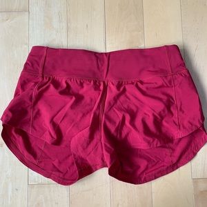 Lululemon Speed Short - size 4